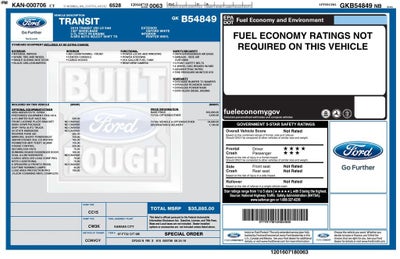 2016 Ford Transit Cargo Van T250