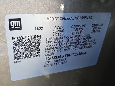 2023 Chevrolet Malibu LT