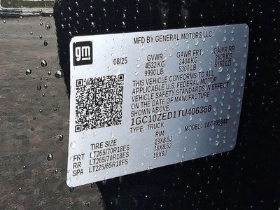 2026 Chevrolet Silverado EV LT - Extended Range