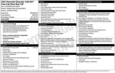 2025 Chevrolet Silverado 1500 RST