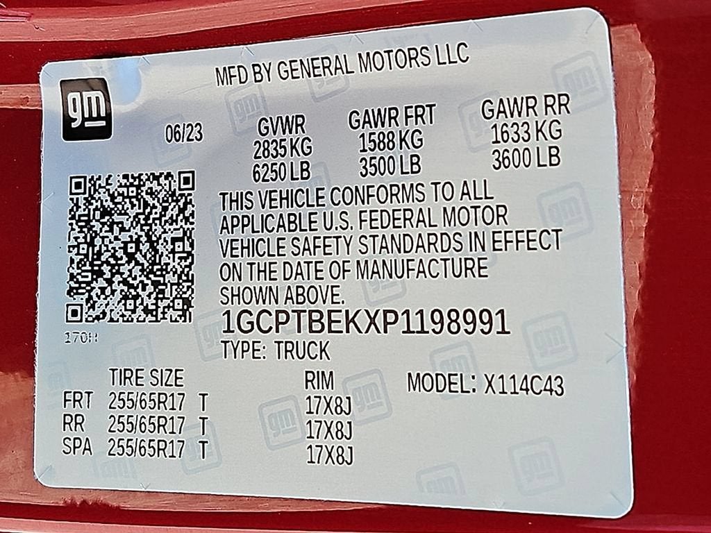 2023 Chevrolet Colorado WT