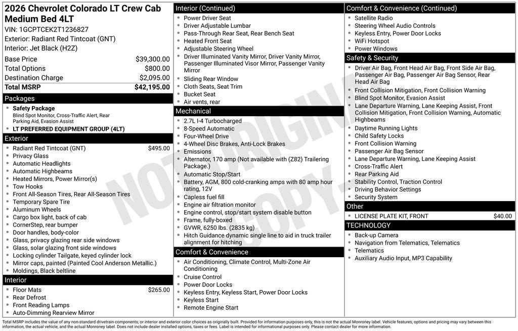 2026 Chevrolet Colorado LT