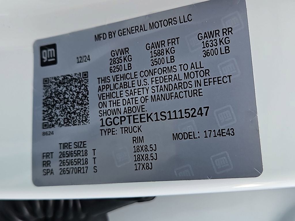 2025 Chevrolet Colorado Trail Boss