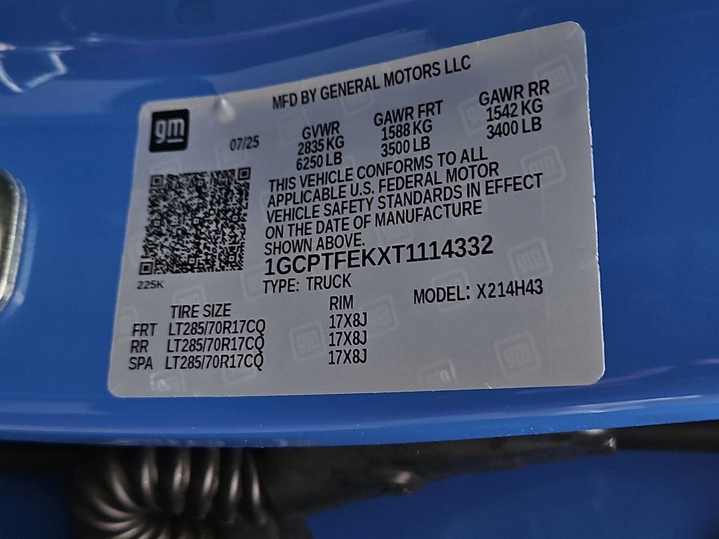 2026 Chevrolet Colorado ZR2