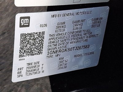 2026 Chevrolet Traverse LT