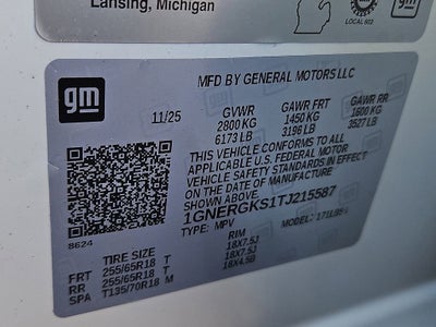 2026 Chevrolet Traverse LT