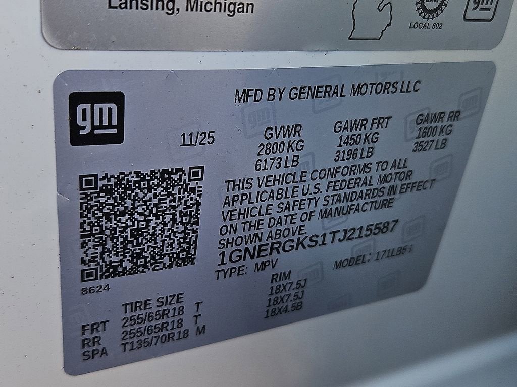 2026 Chevrolet Traverse LT