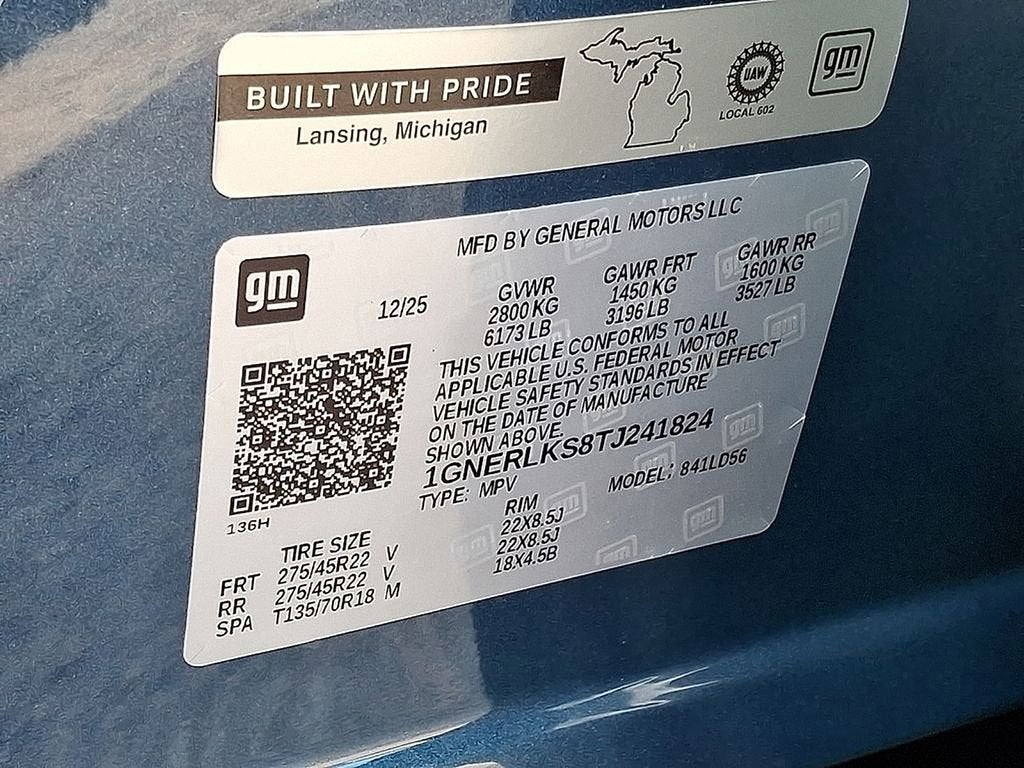 2026 Chevrolet Traverse RS