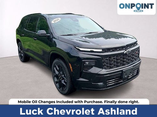 2026 Chevrolet Traverse RS