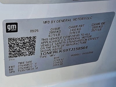 2026 Chevrolet Traverse RS