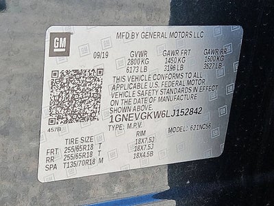 2020 Chevrolet Traverse LT Cloth
