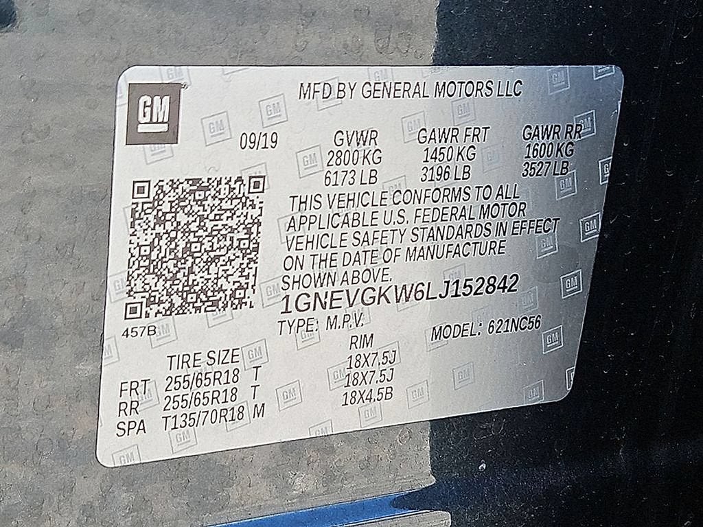 2020 Chevrolet Traverse LT Cloth