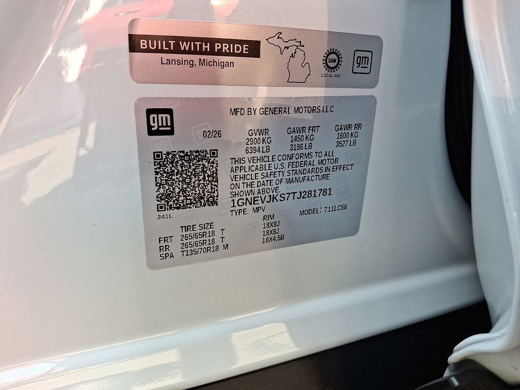 2026 Chevrolet Traverse Z71