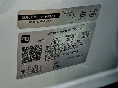 2026 Chevrolet Traverse Z71