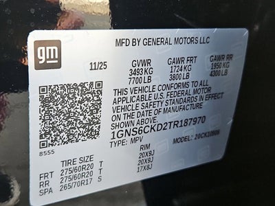 2026 Chevrolet Suburban LT