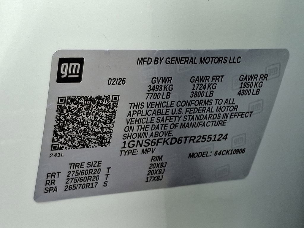 2026 Chevrolet Suburban Premier