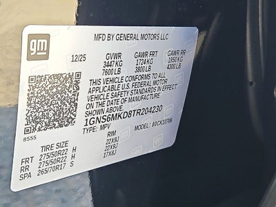 2026 Chevrolet Tahoe LS