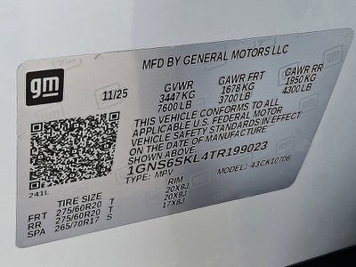 2026 Chevrolet Tahoe Premier