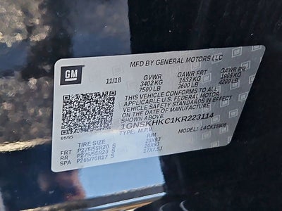 2019 Chevrolet Suburban LT