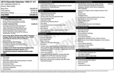 2019 Chevrolet Suburban LT