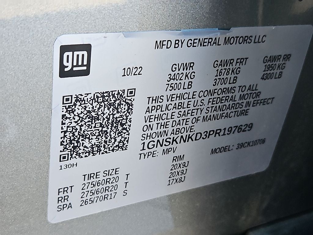 2023 Chevrolet Tahoe LT