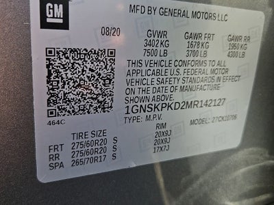 2021 Chevrolet Tahoe Z71