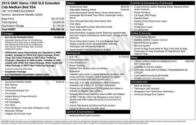 2016 GMC Sierra 1500 SLE