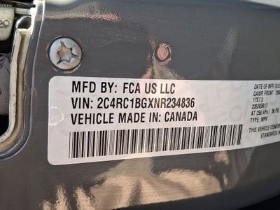 2022 Chrysler Pacifica Touring L
