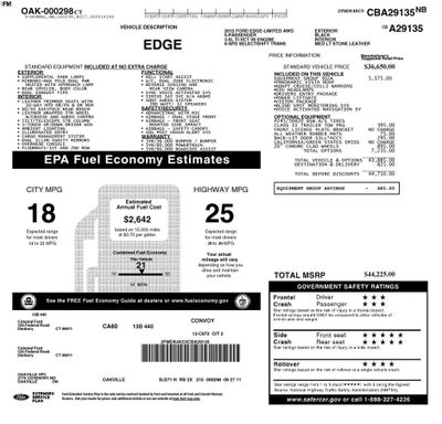 2012 Ford Edge Limited
