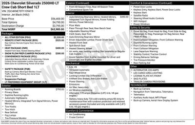 2026 Chevrolet Silverado 2500 HD LT