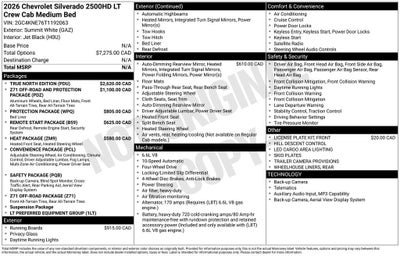 2026 Chevrolet Silverado 2500 HD LT