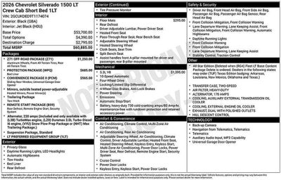 2026 Chevrolet Silverado 1500 LT