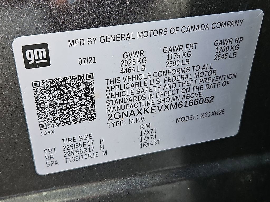 2021 Chevrolet Equinox LT