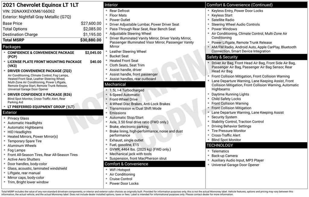 2021 Chevrolet Equinox LT