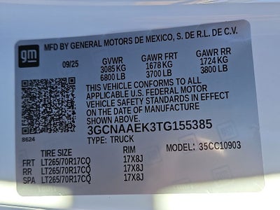 2026 Chevrolet Silverado 1500 WT