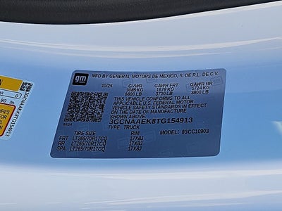 2026 Chevrolet Silverado 1500 WT