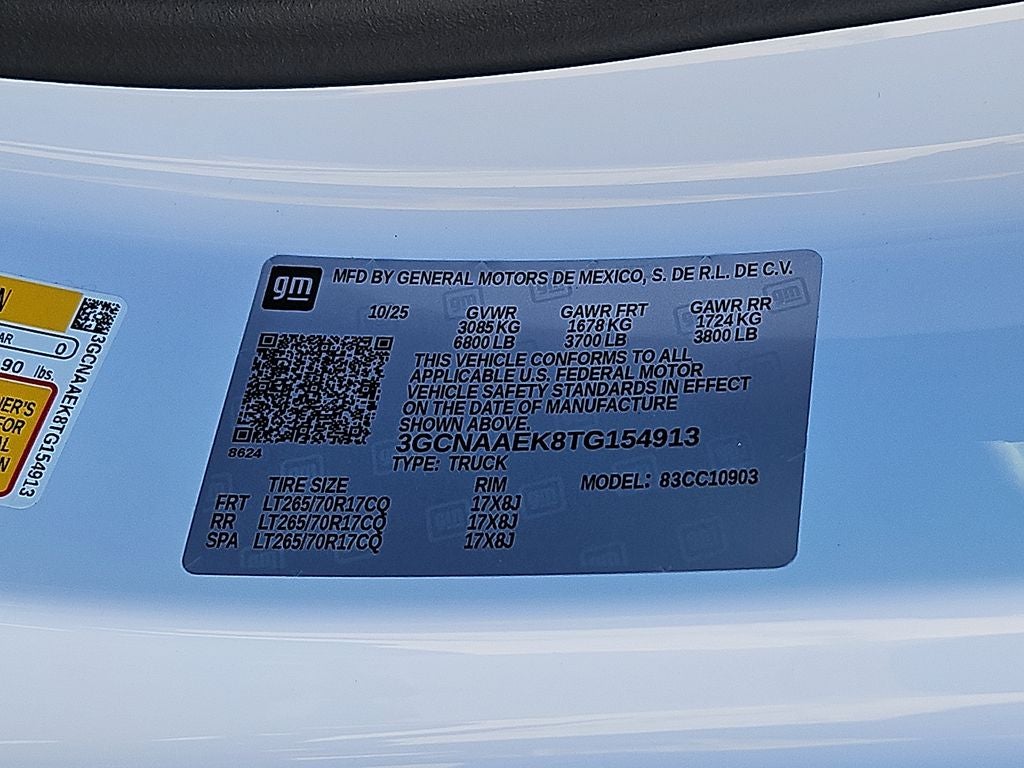 2026 Chevrolet Silverado 1500 WT