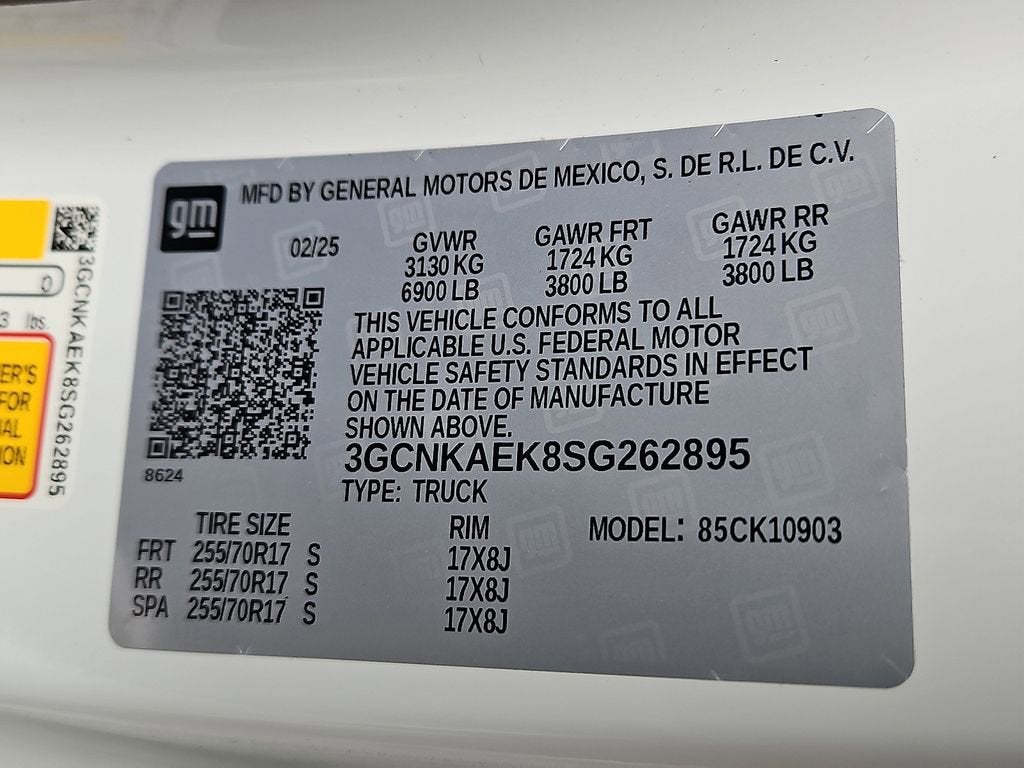 2025 Chevrolet Silverado 1500 WT