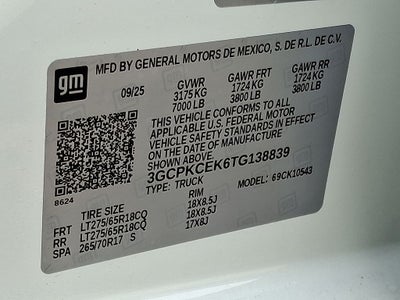 2026 Chevrolet Silverado 1500 Custom Trail Boss