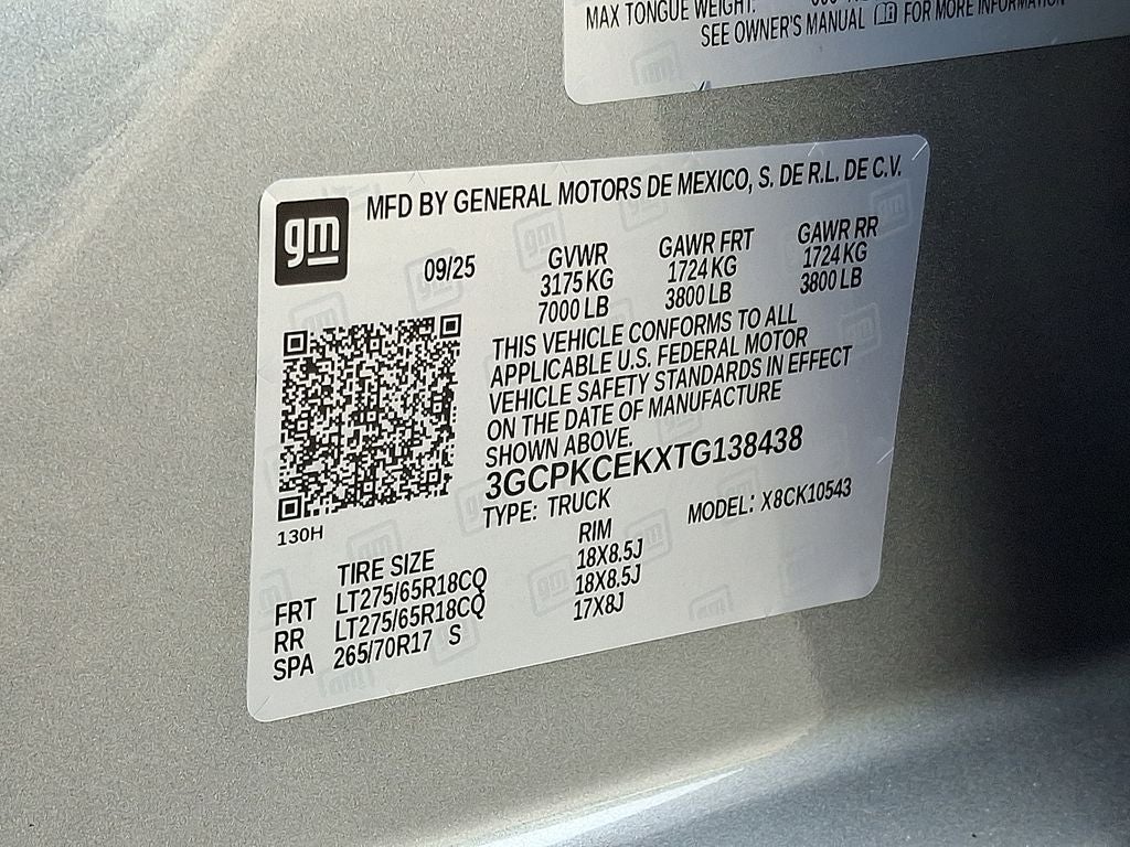 2026 Chevrolet Silverado 1500 Custom Trail Boss