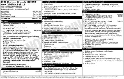2022 Chevrolet Silverado 1500 LTZ