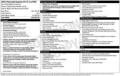 2026 Chevrolet Equinox EV LT