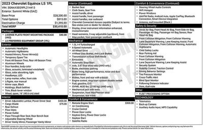 2023 Chevrolet Equinox LS