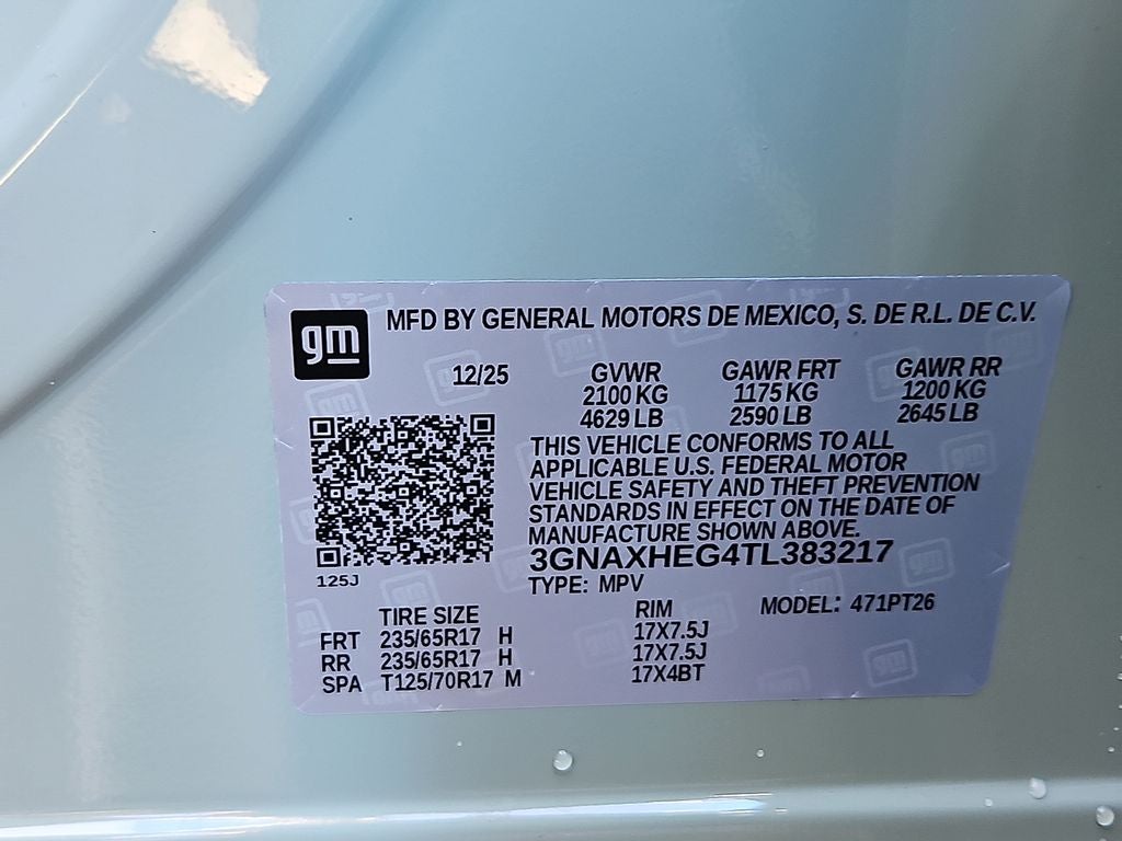 2026 Chevrolet Equinox LT