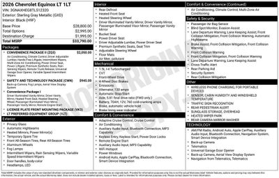 2026 Chevrolet Equinox LT