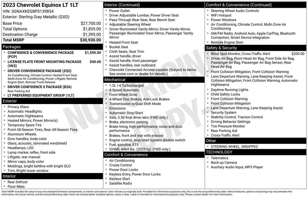 2023 Chevrolet Equinox LT