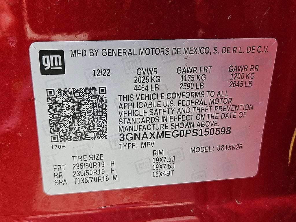 2023 Chevrolet Equinox RS