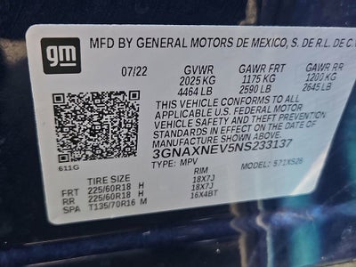 2022 Chevrolet Equinox Premier