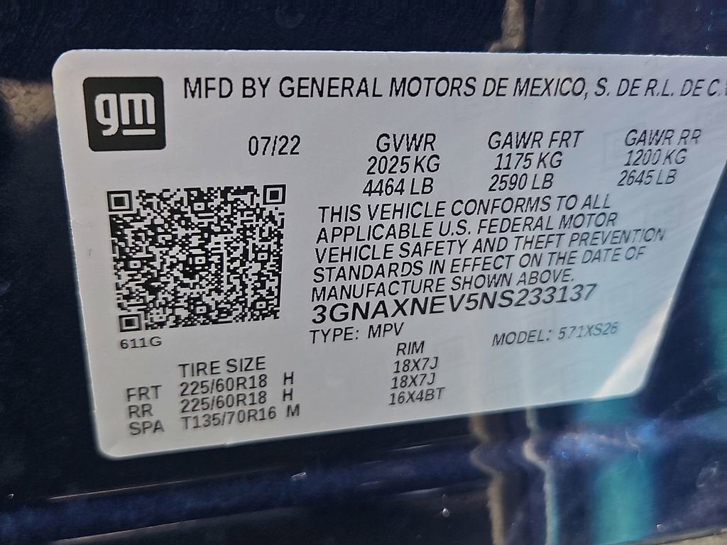 2022 Chevrolet Equinox Premier