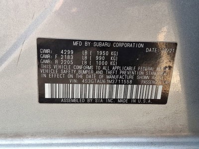 2021 Subaru Impreza Limited 5-Door